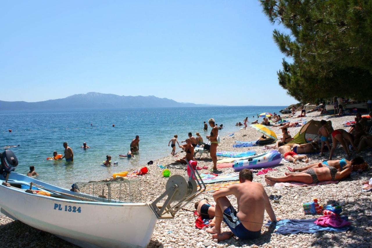 Apartments By The Sea Brist, Makarska - 505 Podaca Exterior foto